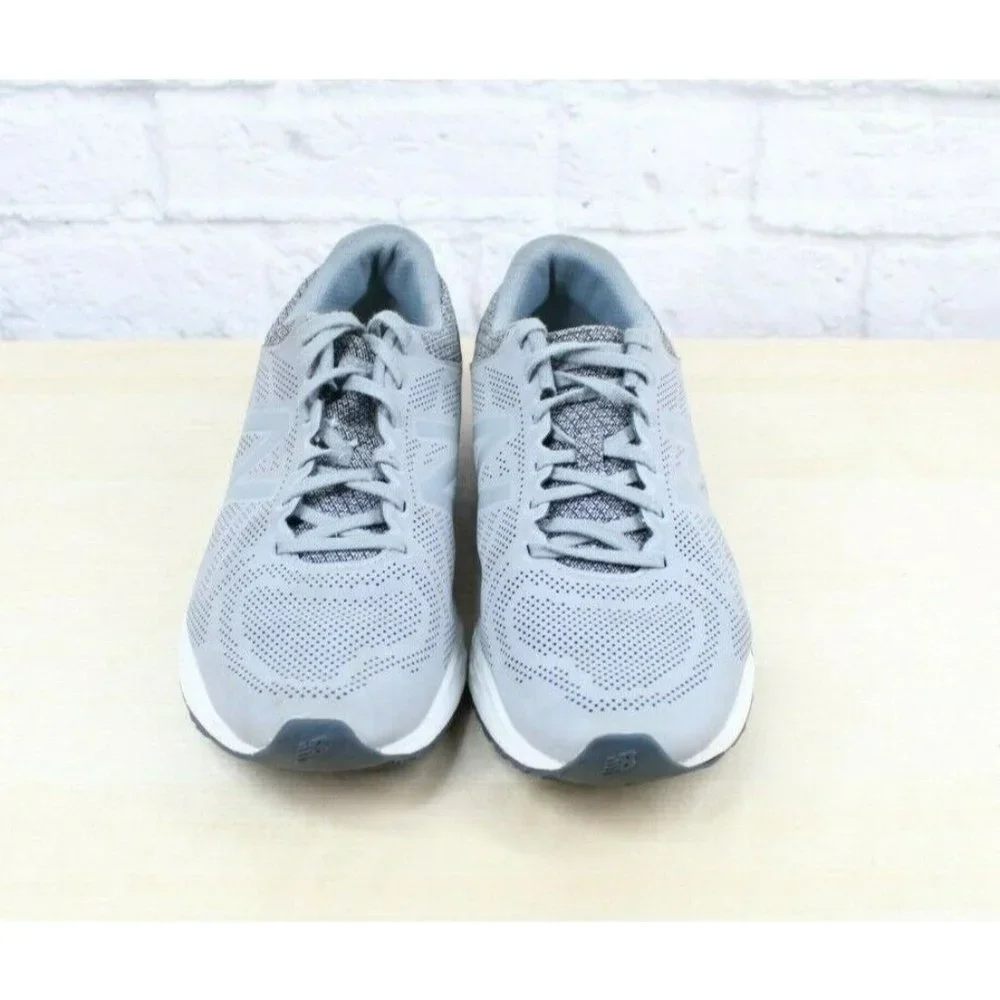 New Balance Gray Mesh Lightweight Athletic Running Sneakers Size 9.5 - Picture 5 of 9